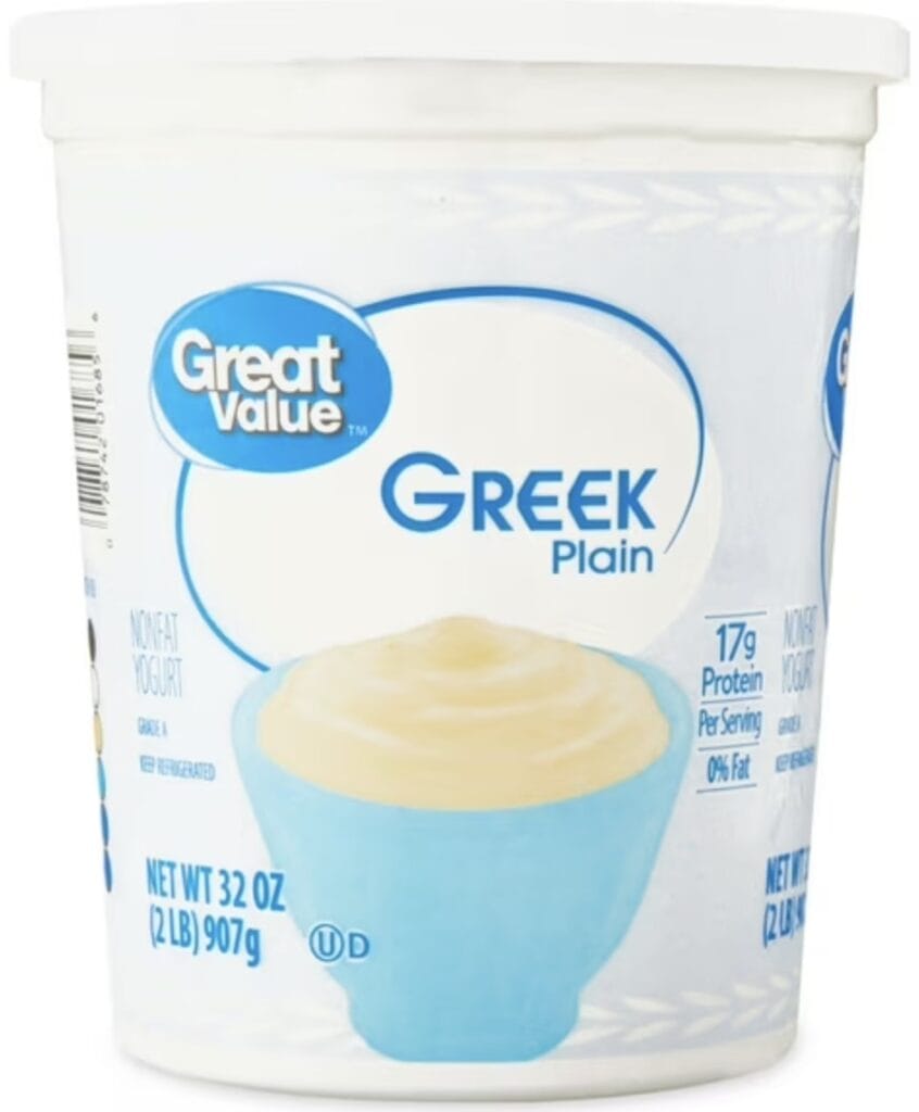 great value plain greek yogurt